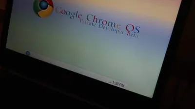第一张Google Chrome OS截图